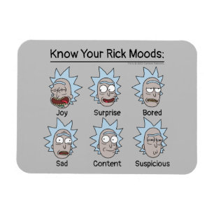 RICK UND MEHR™  Rick's Moods Magnet