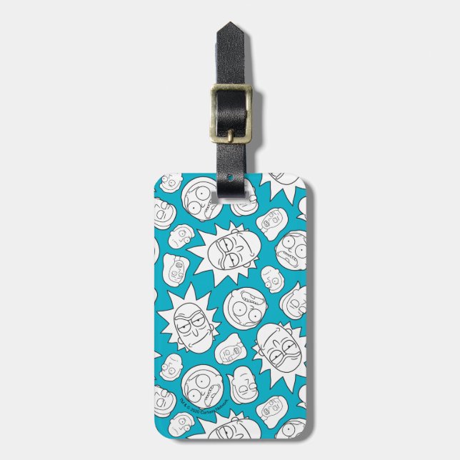 RICK UND MEHR™| Smith Familienoberhaupt Gepäckanhänger (Vorderseite vertikal)