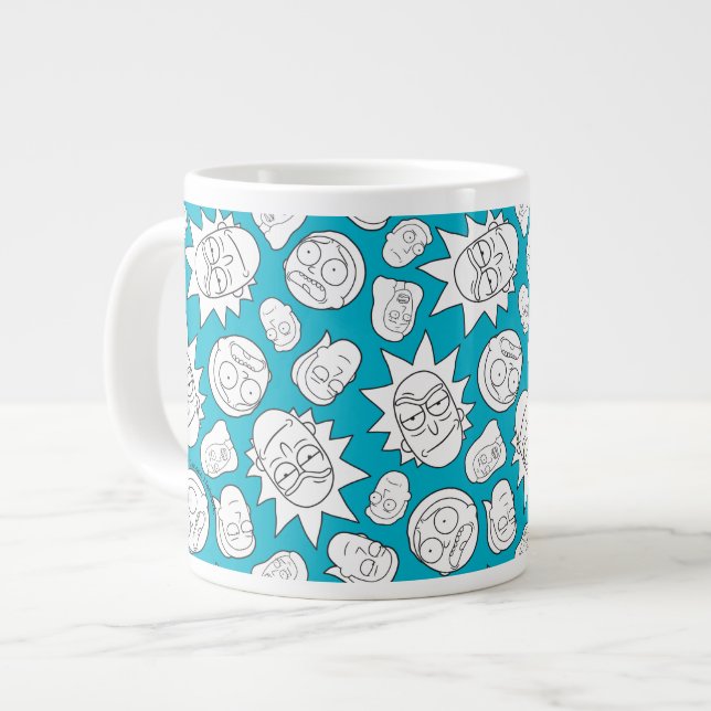 RICK UND MEHR™| Smith Familienoberhaupt Jumbo-Tasse (Vorderseite Links)