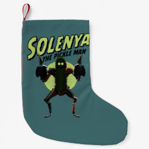 RICK UND MEHR™ Solenya - Der Pickle Man Kleiner Weihnachtsstrumpf