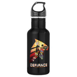 RICK UND MEHR™  Space Beth Defiant Crew Edelstahlflasche