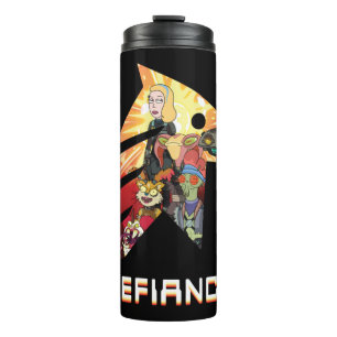 RICK UND MEHR™  Space Beth Defiant Crew Thermosbecher