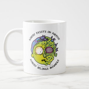 RICK UND MEHR™  Stilisierter Morty Fly Quote Jumbo-Tasse
