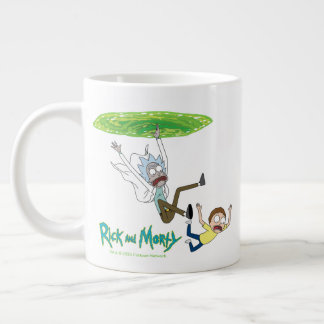 RICK UND MEHR™| Verlassen des Portals Jumbo-Tasse