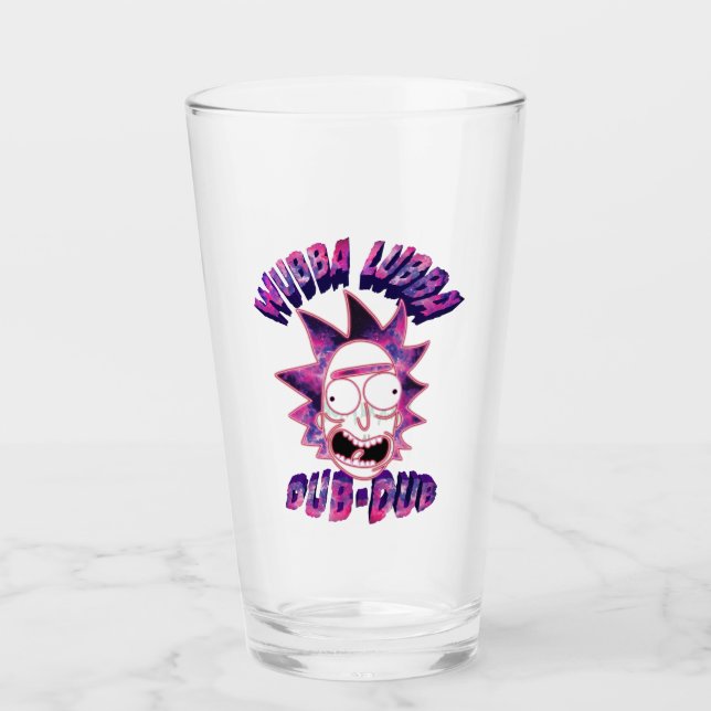 RICK UND MEHR™| Wubba Lubba Dub Glas (Vorderseite)