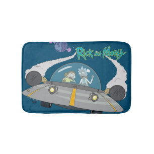 RICK UND MORTY™   Abfliegen im Raumschiff Badematte