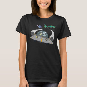 RICK UND MORTY™   Abfliegen im Raumschiff T-Shirt