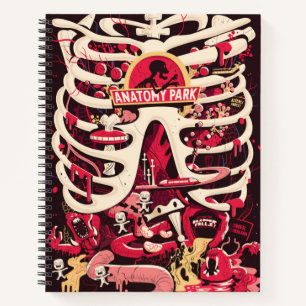 RICK UND MORTY™   Anatomie Park Rib Cage Notizbuch