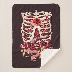 RICK UND MORTY™   Anatomie Park Rib Cage Sherpadecke