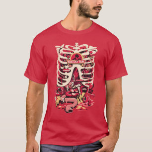 RICK UND MORTY™ Anatomie Park Rib Cage T-Shirt