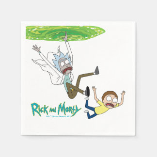 RICK UND MORTY™ | Ausscheiden aus dem Portal Serviette