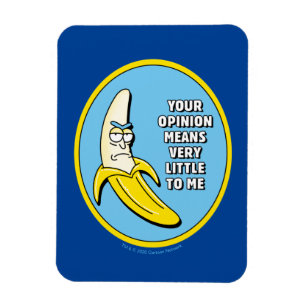 RICK UND MORTY™   Banana Rick Abzeichen Magnet