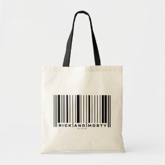 Rick und Morty Bar Code Graphic Tragetasche