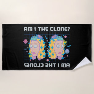 RICK UND MORTY™ Bin ich der Klon? Strandtuch