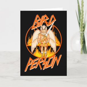 RICK UND MORTY™   Bird Person Pentagram Karte