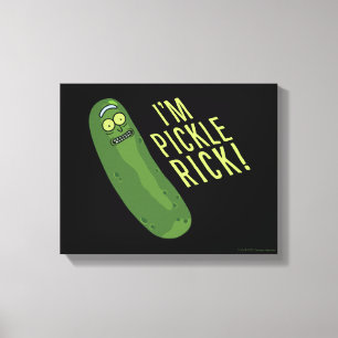 RICK UND MORTY™ Das Gurtband Gedreht Leinwanddruck