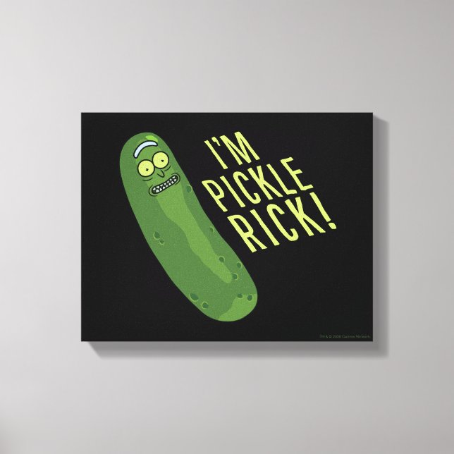 RICK UND MORTY™ | Das Gurtband Gedreht Leinwanddruck (Vorderseite)