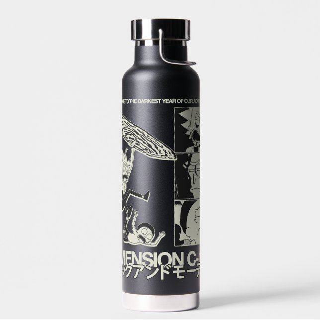 RICK UND MORTY™ | Dimension C-137 Trinkflasche (Links)