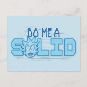 RICK UND MORTY™   Do Me a Solid Einladungspostkarte