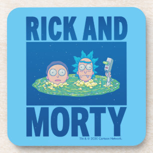 RICK UND MORTY™   Durchqueren des Portals Getränkeuntersetzer
