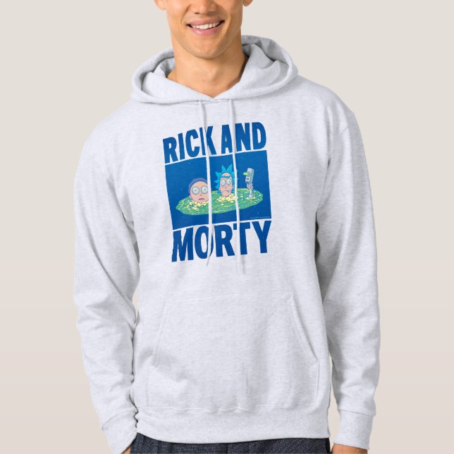 RICK UND MORTY™ | Durchqueren des Portals Hoodie (Vorderseite)