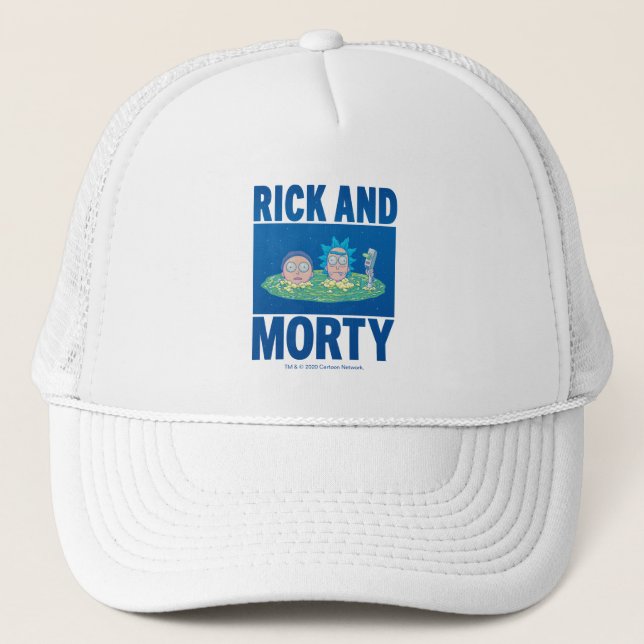 RICK UND MORTY™ | Durchqueren des Portals Truckerkappe (Vorderseite)