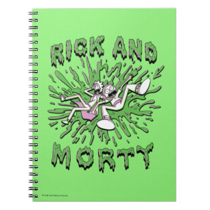RICK UND MORTY™   Einsinken in die saure Mehrwer Notizblock