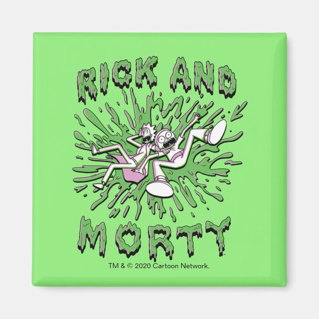 RICK UND MORTY™ | Einsinken in die saure Mehrwerts Magnet (Vorne)