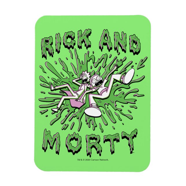 RICK UND MORTY™ | Einsinken in die saure Mehrwerts Magnet (Vertikal)