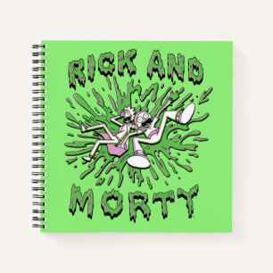 RICK UND MORTY™   Einsinken in die saure Mehrwerts Notizbuch