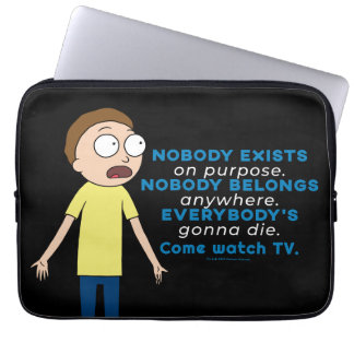 RICK UND MORTY™ | Es gibt keinen Zweck Laptopschutzhülle