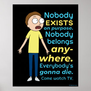 RICK UND MORTY™   Es gibt keinen Zweck Poster
