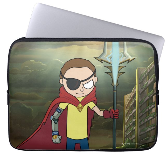 RICK UND MORTY™ | Evil Morty Laptopschutzhülle (Vorderseite)