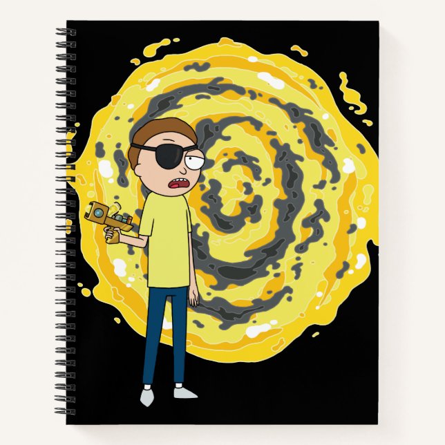 RICK UND MORTY™ | Evil Morty Portal Notizbuch (Vorderseite)