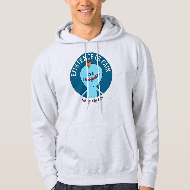 RICK UND MORTY™ | Existenz ist Schmerz Hoodie (Vorderseite)