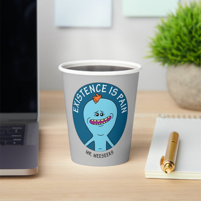 RICK UND MORTY™ | Existenz ist Schmerz Pappbecher (InSitu)