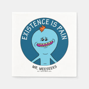 RICK UND MORTY™   Existenz ist Schmerz Serviette
