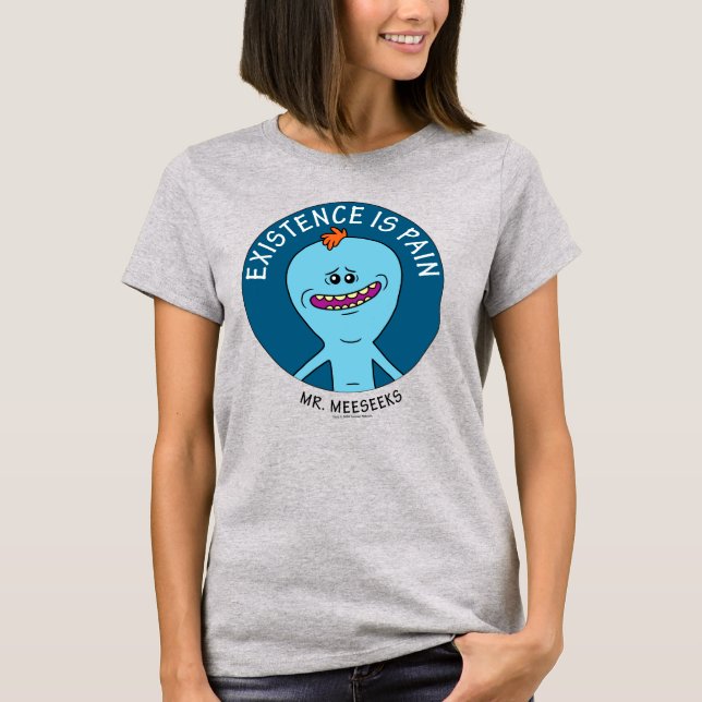 RICK UND MORTY™ | Existenz ist Schmerz T-Shirt (Vorderseite)
