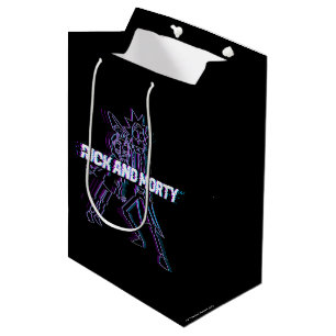RICK UND MORTY™ Glitched Rick and Morty Mittlere Geschenktüte
