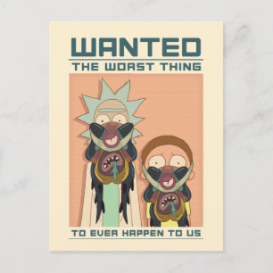 RICK UND MORTY™   Glorzo Gewollt Poster Einladungspostkarte