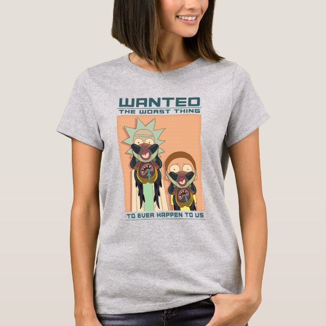 RICK UND MORTY™ | Glorzo Gewollt Poster T-Shirt (Vorderseite)