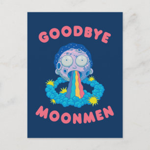 RICK UND MORTY™   Goodbye Moonmen Einladungspostkarte