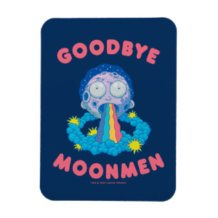 RICK UND MORTY™   Goodbye Moonmen Magnet