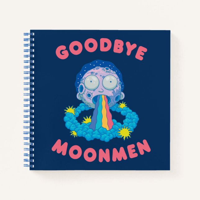 RICK UND MORTY™ | Goodbye Moonmen Notizbuch (Vorderseite)
