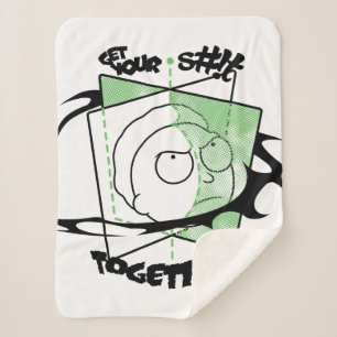RICK UND MORTY™   Holen Sie sich Ihre S#!t Gemeins Sherpadecke