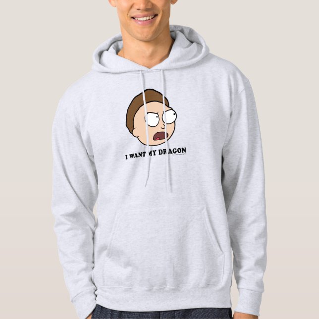 RICK UND MORTY™ | Ich habe meinen Drachen Gewollt Hoodie (Vorderseite)