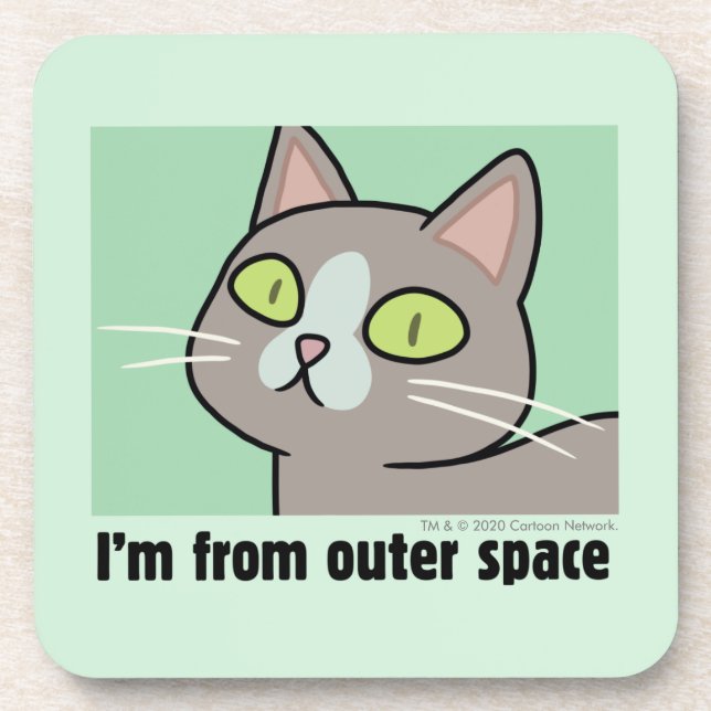 RICK UND MORTY™ | Ich komme aus dem Weltraum Getränkeuntersetzer (Vorderseite)