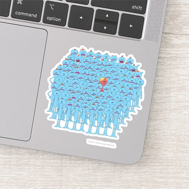 RICK UND MORTY™ | Kirkland Herr Meeseeks Aufkleber (Detail)