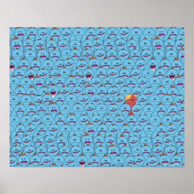 RICK UND MORTY™ | Kirkland Herr Meeseeks Poster (Vorne)