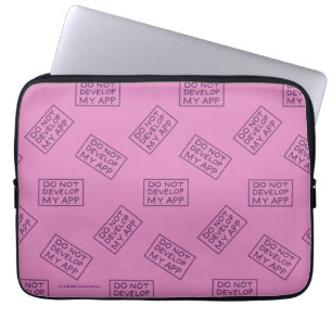 RICK UND MORTY™   MEINE APP NICHT ENTWICKELN LAPTOPSCHUTZHÜLLE